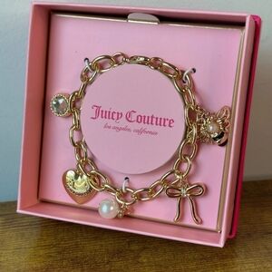 Juicy Couture Gold Bracelet with Charms